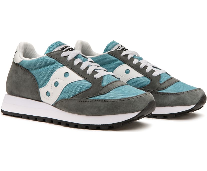 Women's Saucony Jazz 81 Originals Grey / Blue / White | Singapore 038SGLO